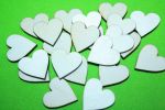 Small wooden hearts 8 x 8 Decoupage