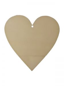 Wooden heart 9cm x 9cm